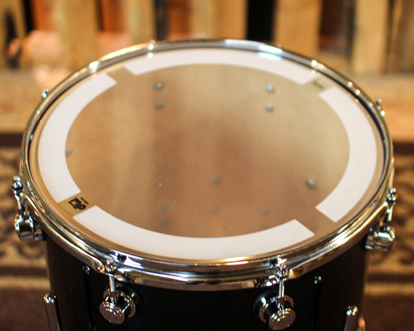 DW Performance Piano Black Lacquer Floor Tom - 12x14