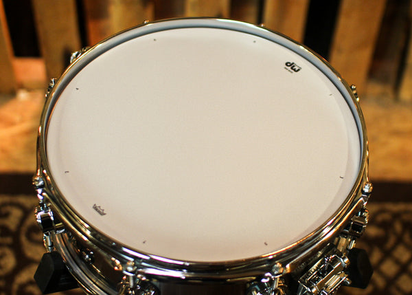 DW 4.5x13 Collector's 1mm Stainless Steel Snare Drum - DRVL4513SPC