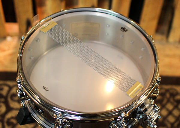 DW 4.5x13 Collector's 1mm Stainless Steel Snare Drum - DRVL4513SPC