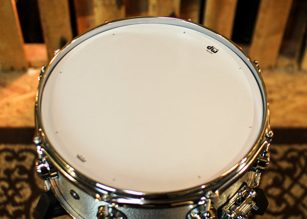 DW 5.5x13 Collector's 3mm Wrinkle Coat Aluminum Snare Drum - DRVA5513SVC