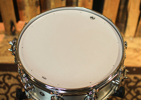 DW 5.5x14 Collector's 3mm Wrinkle Coat Aluminum Snare Drum - DRVA5514SVC