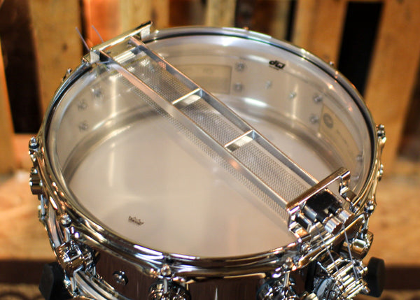 DW 5x14 Collector's Chrome over Brass True Sonic Snare Drum - DRVC0514SAC