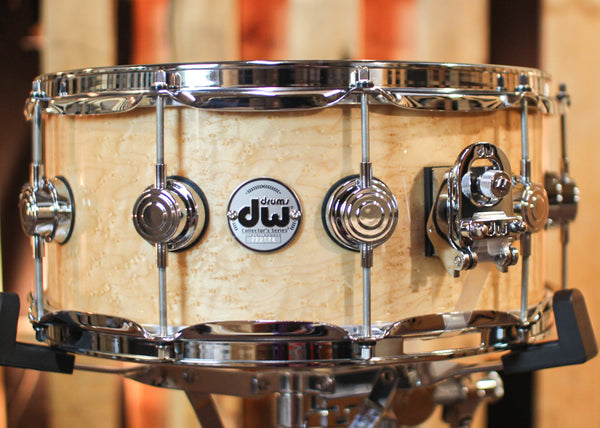 DW 6x14 Collector's Standard Maple Birdseye Maple Snare Drum - SO