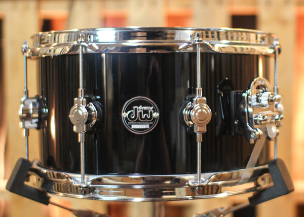 DW Performance Gloss Black Snare Drum - 7x13