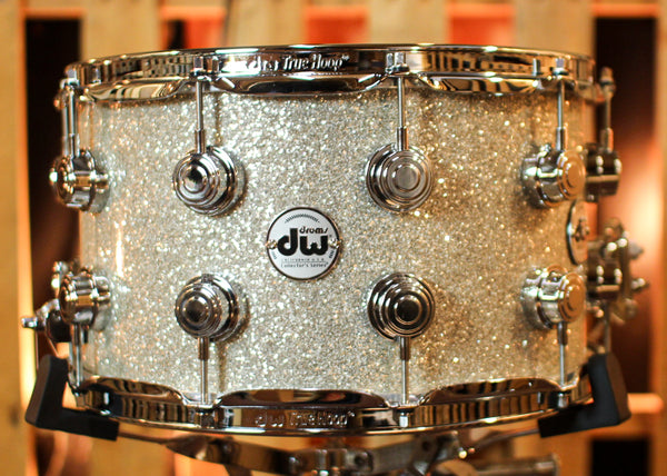 DW 8x14 Collector's Maple VLT Broken Glass Snare Drum - SO#1386316