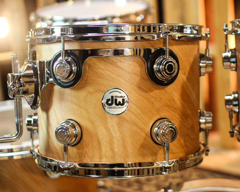 DW Collector's Birch Natural Satin Oil Drum Set - 22,10,12,16,14sn - SO#1369498