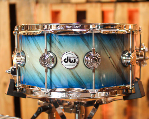 DW Collector's 333 Carl Allen Burst over Twisted Mineral Maple Drum Set - 22,10,12,14,16,14sn - SO#1369837