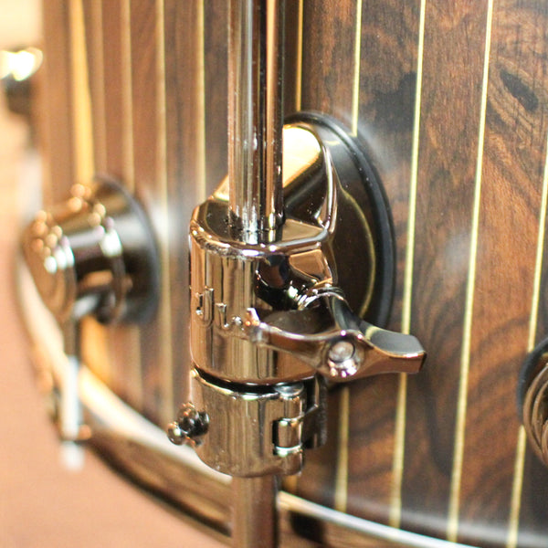 DW Collector's 333 Brass Pinstripe Ziricote Drum Set - 22,10,12,14,16 - SO#1353762
