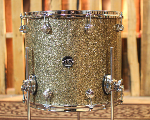 DW Performance Ginger Glitter Glass Floor Tom - 14x16