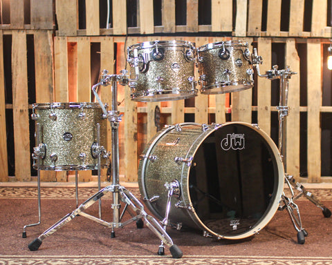 DW Performance Ginger Glitter Glass Fusion Drum Set - 16x20,8x10,9x12,12x14