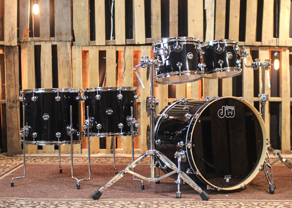 DW Performance Gloss Black 5-delni set bobnovDW Performance Gloss Black 5-delni set bobnov  