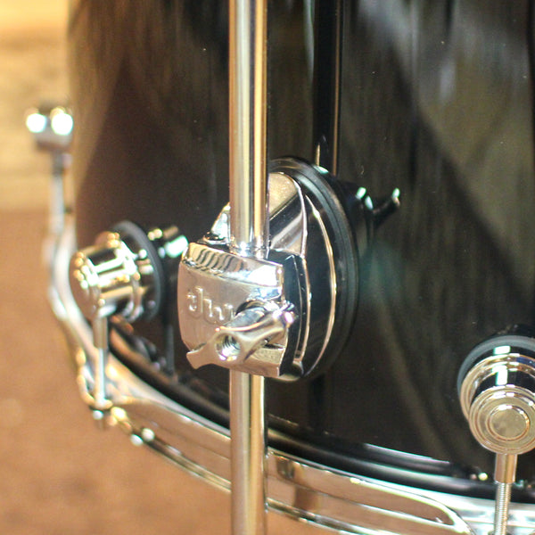 DW Performance Gloss Black Floor Tom - 14x16