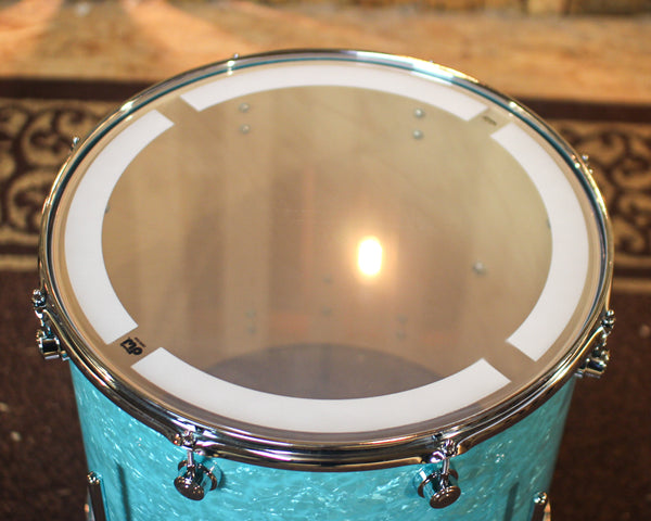 DW Performance Seafoam Marine Floor Tom - 16x18