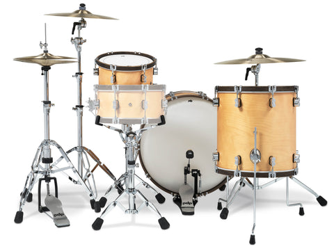 PDP Concept Classic Natural Stain w/ Walnut Hoops Drum Set - 24,13,16 - PDCC2413NW