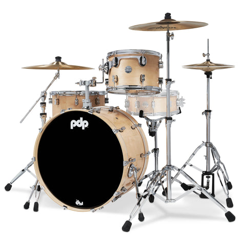 PDP Concept Maple Natural Lacquer Rock Drum Set PDCM24RKNA