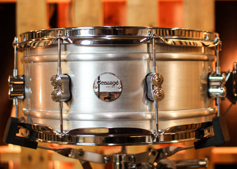 PDP 6.5x14 Concept Dual-beaded Brushed Aluminum Snare Drum - PDSN6514NBAC